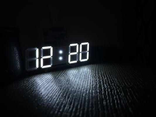 Clock 3D LED Digital Alarm Clock