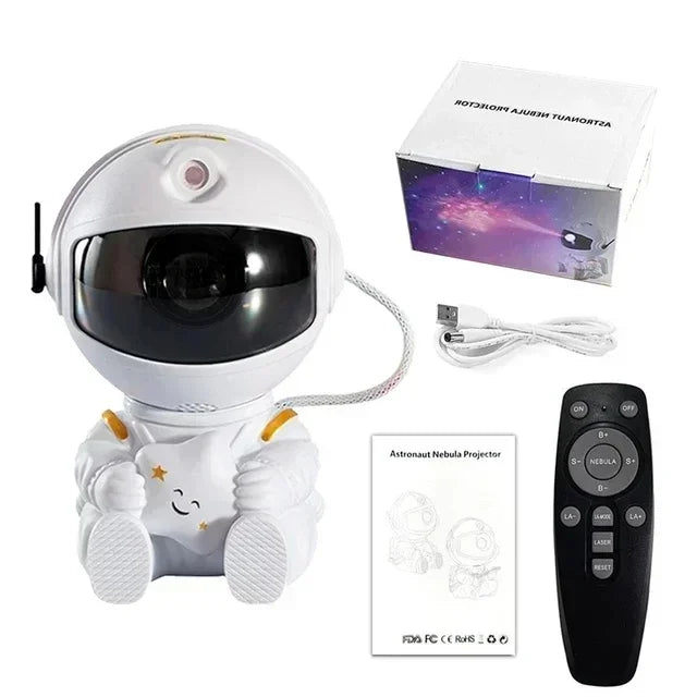 Star Projector Galaxy Night Light Astronaut Space Projector