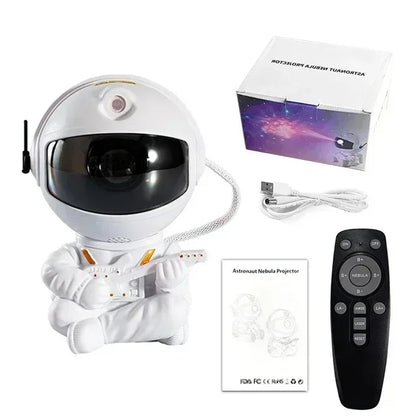 Star Projector Galaxy Night Light Astronaut Space Projector