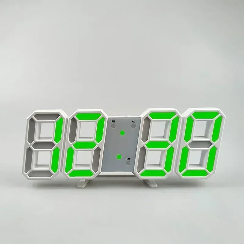 Clock 3D LED Digital Alarm Clock