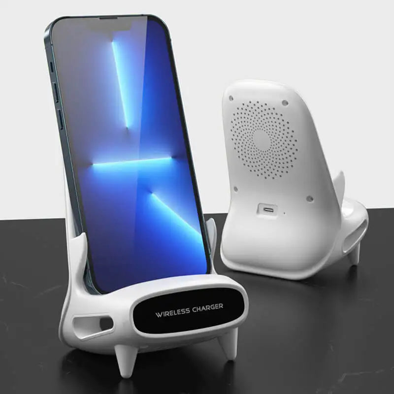 Mini Chair Wireless Charging Phone Stand