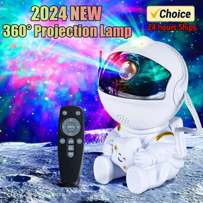 Star Projector Galaxy Night Light Astronaut Space Projector