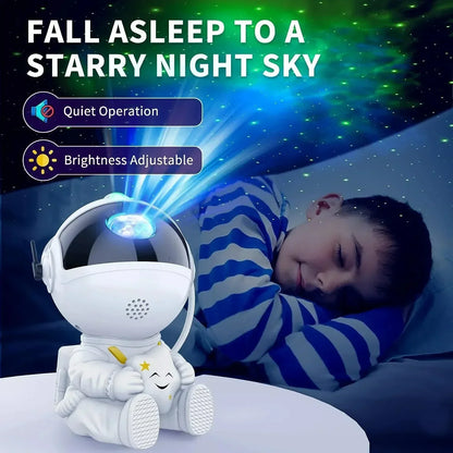 Star Projector Galaxy Night Light Astronaut Space Projector