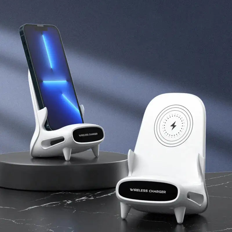 Mini Chair Wireless Charging Phone Stand