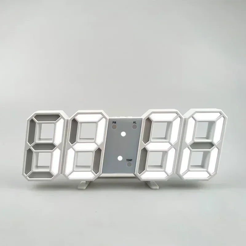 Clock 3D LED Digital Alarm Clock